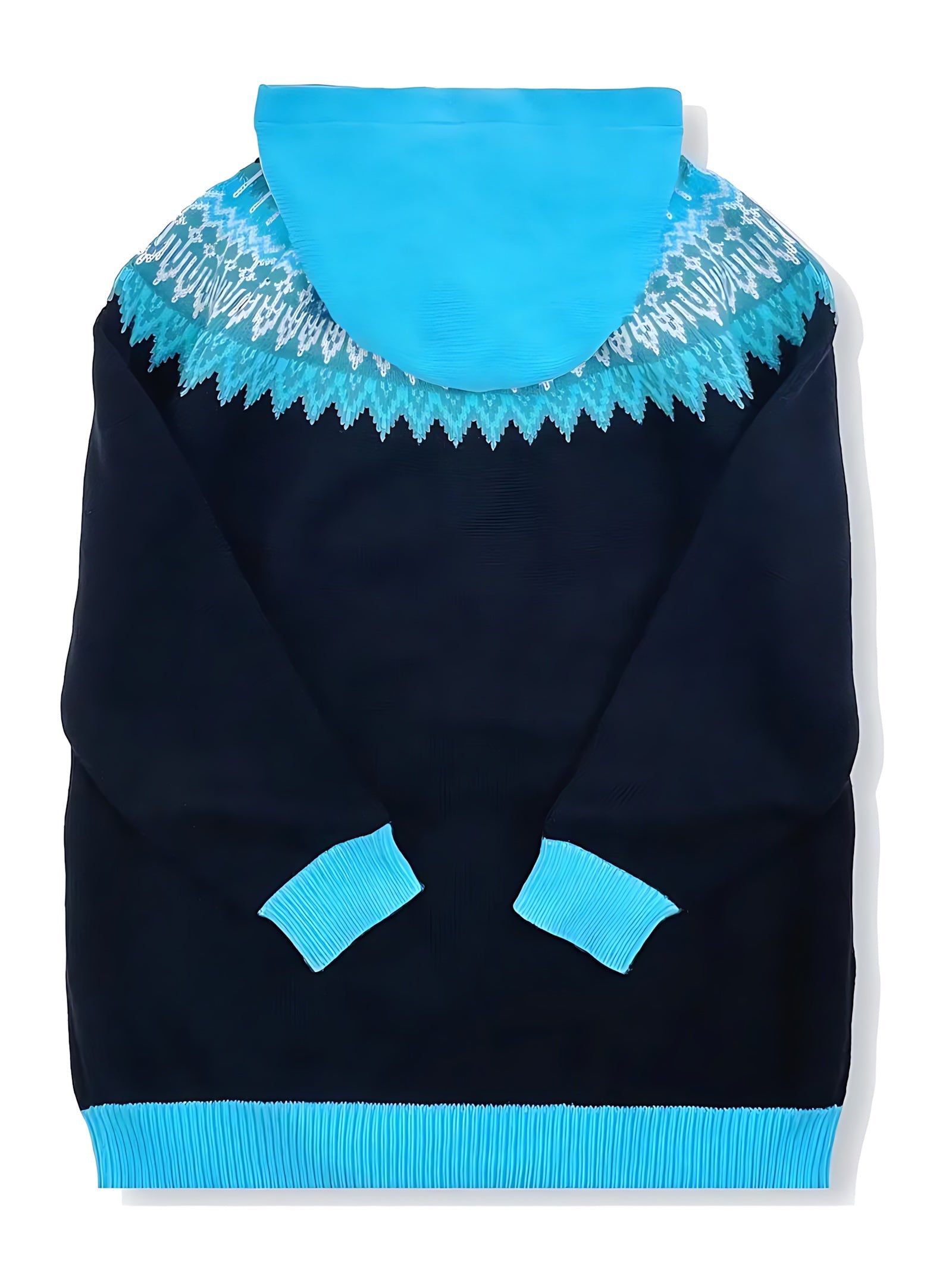 Serenity – Fair Isle Chunky Knit Button Up Cardigan