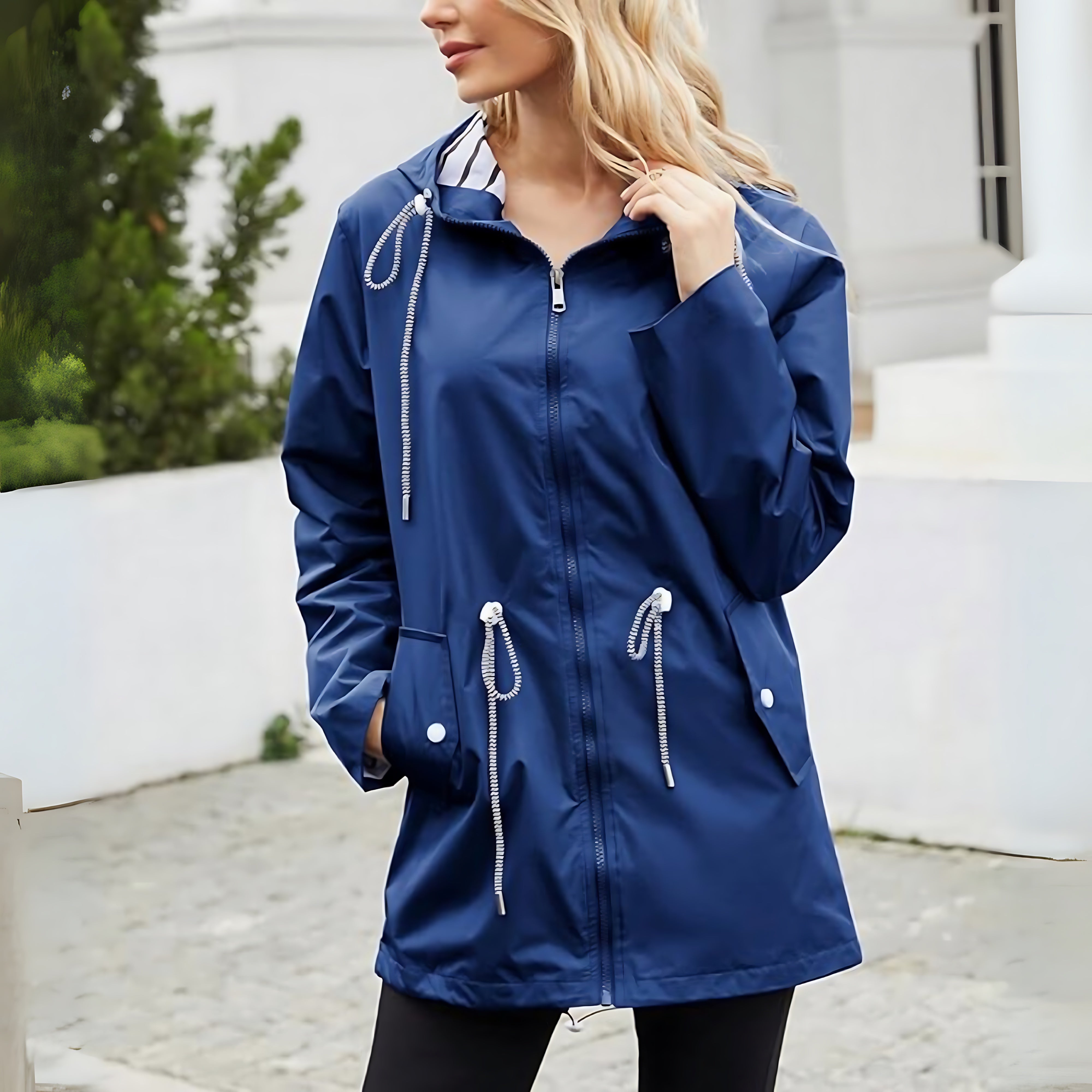 Serenity – Zip Up Anorak Rain Jacket