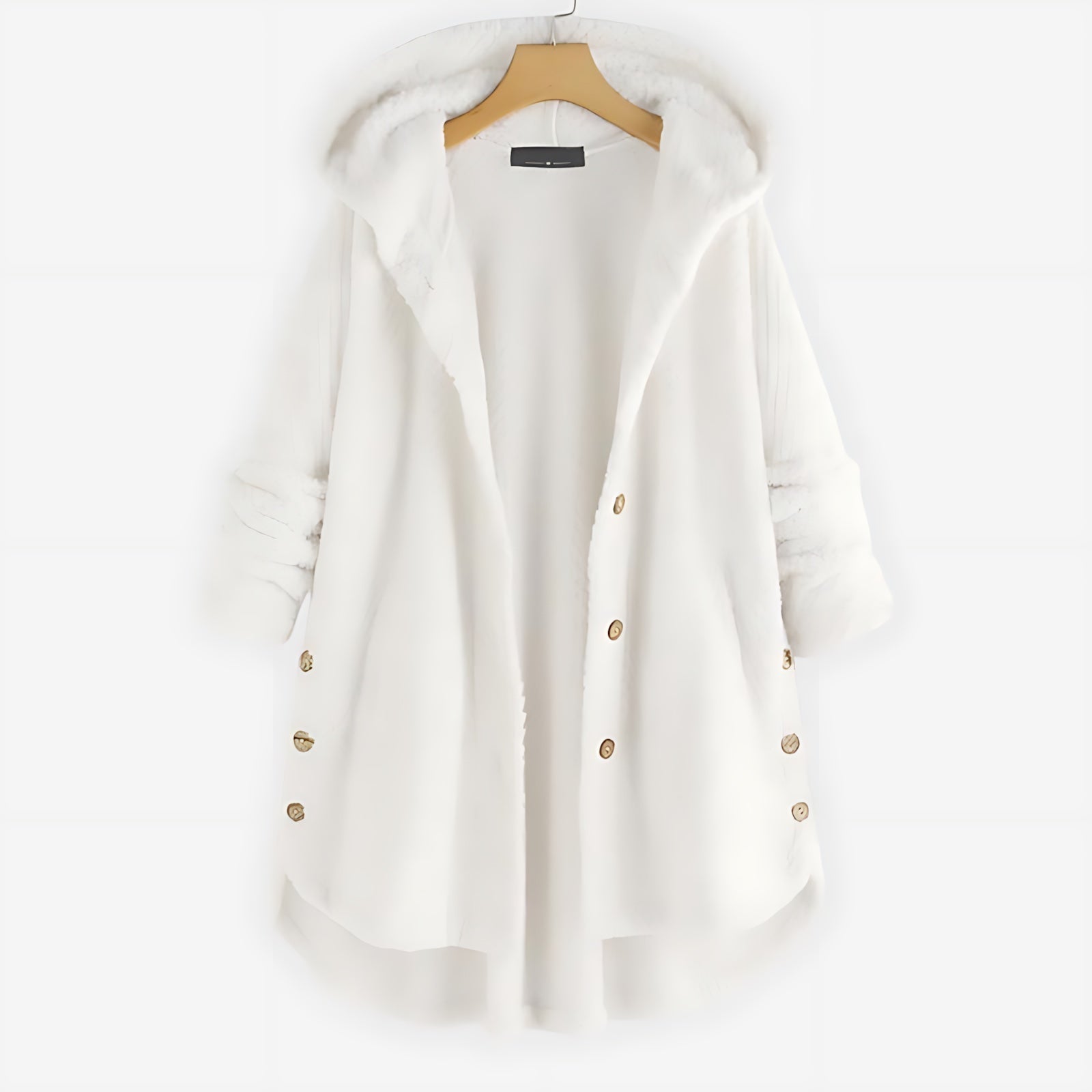 Sienna – Sherpa Fleece Button Up Jacket