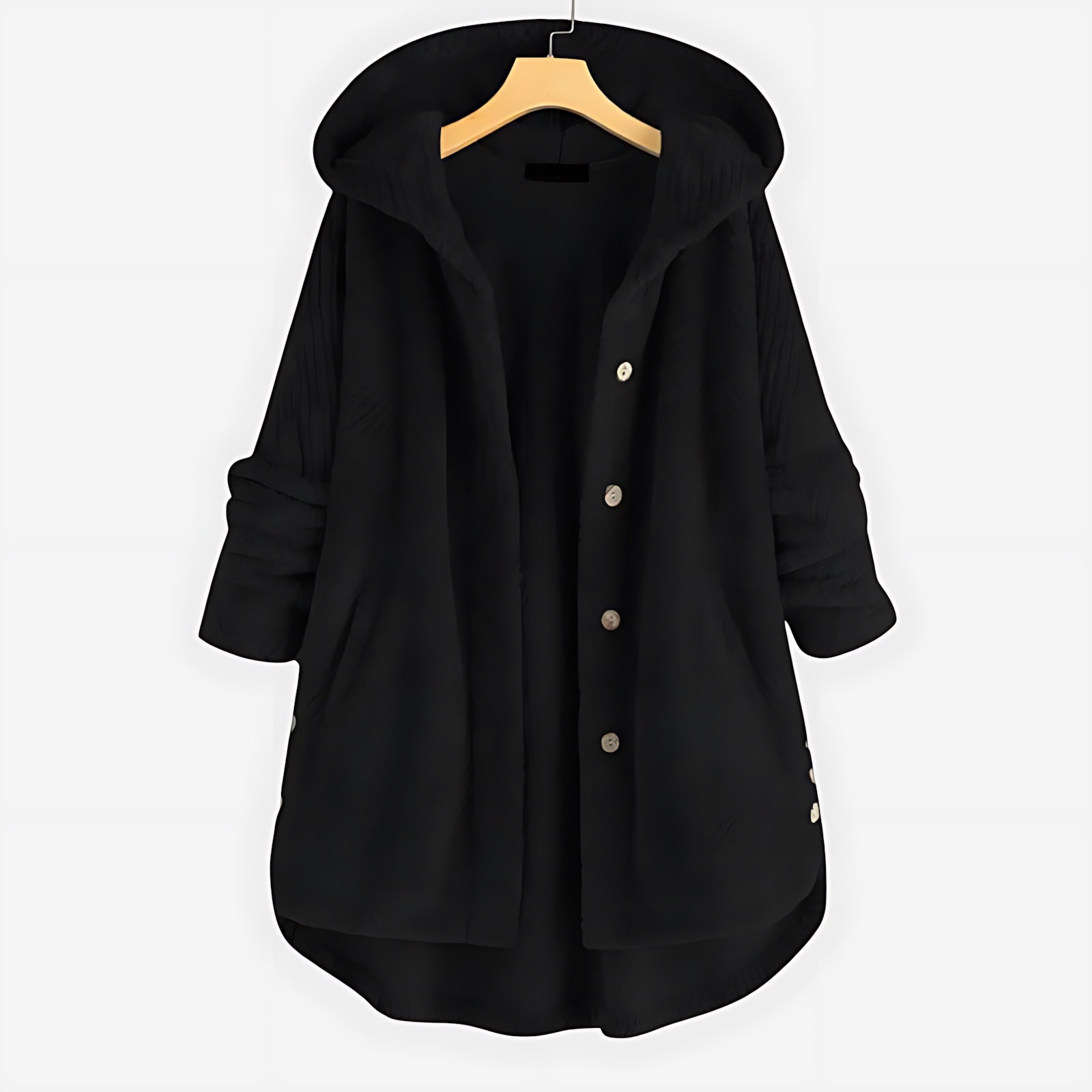 Sienna – Sherpa Fleece Button Up Jacket