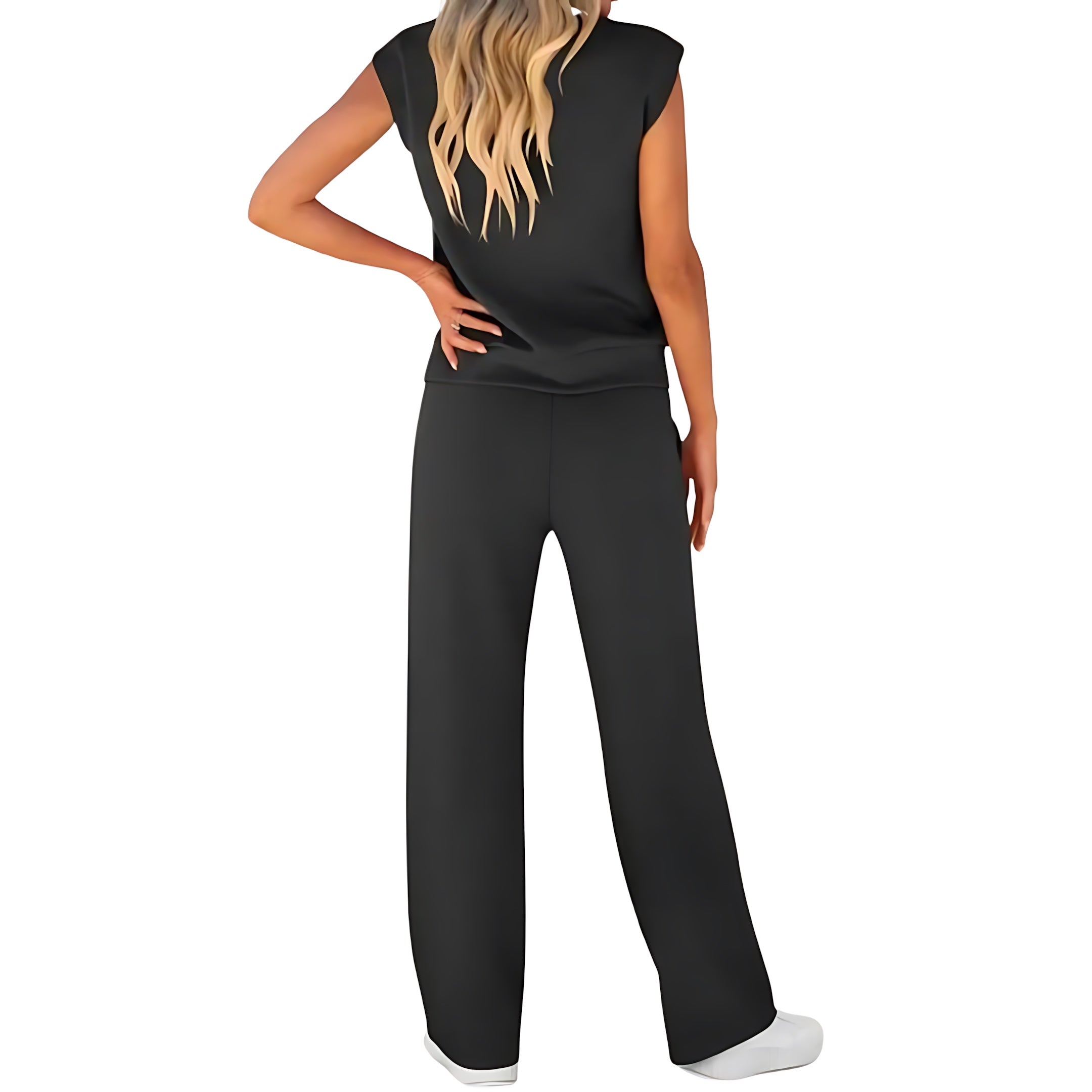 Skylar – Tank Top And Straight Leg Pants Lounge Co-ord
