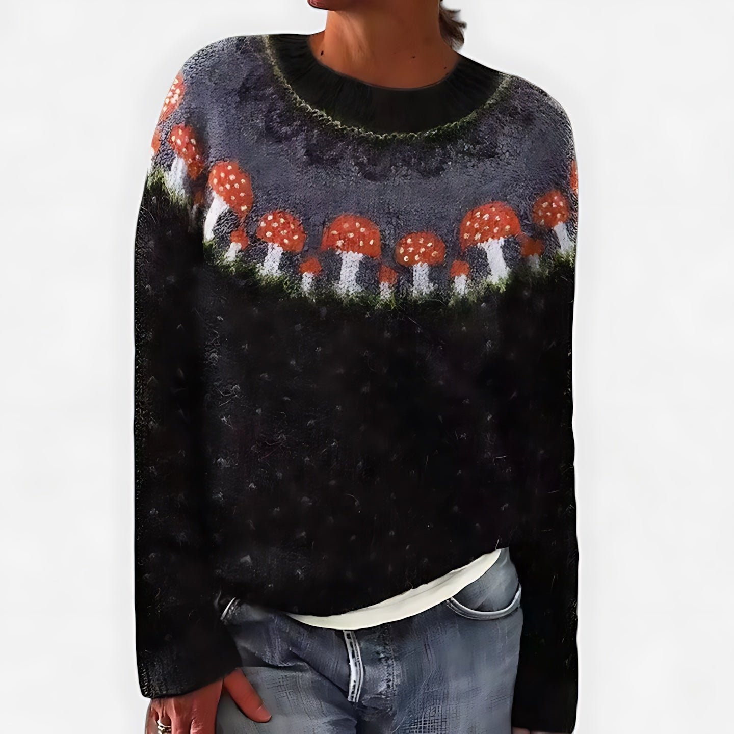 Sofia – Nordic Fair Isle Knit Sweater