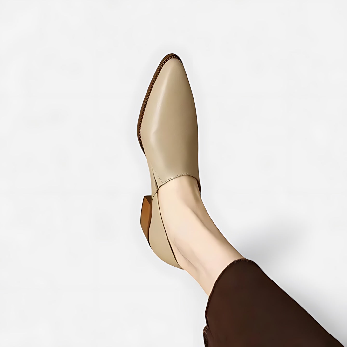 Sophia – Pointed Toe Slip On Ballet Flats