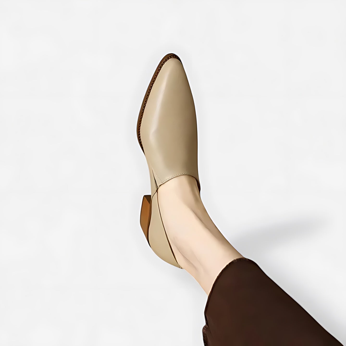 Sophia – Pointed Toe Slip On Ballet Flats