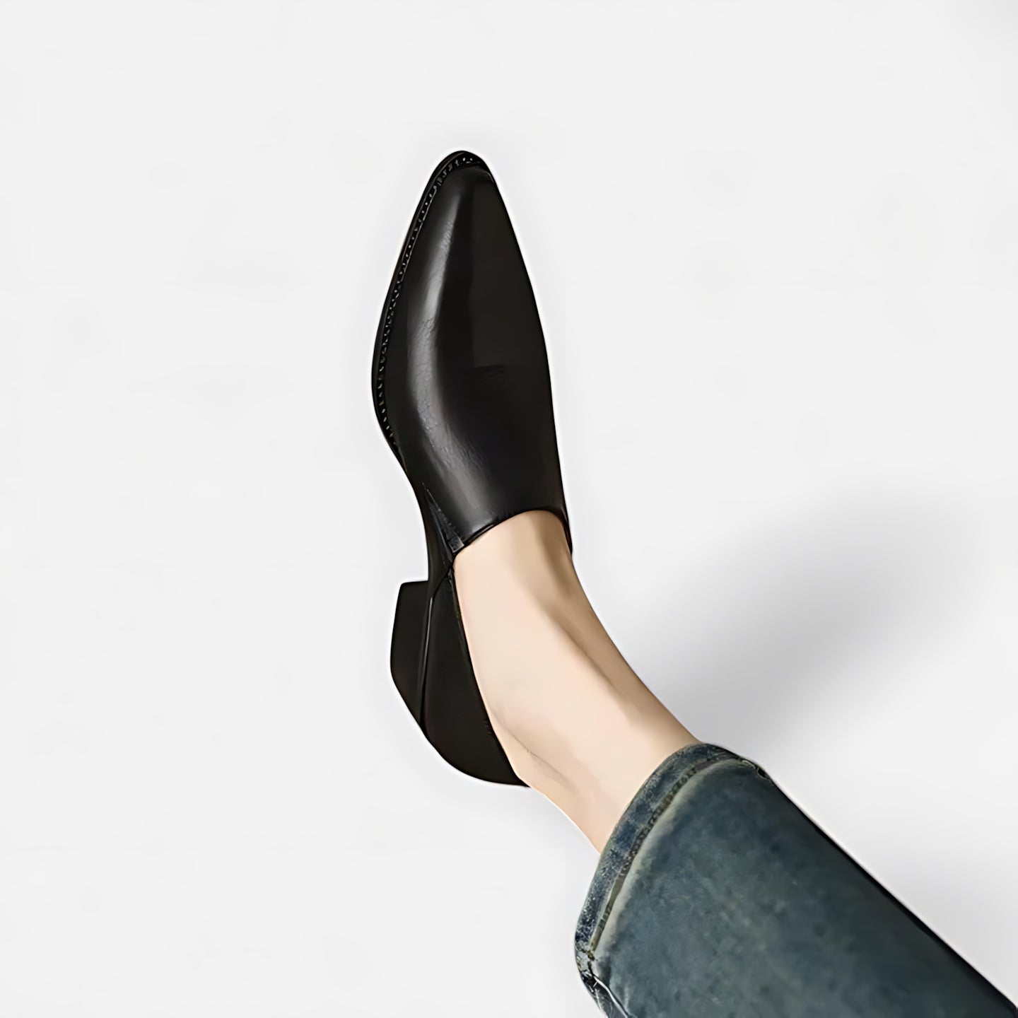 Sophia – Pointed Toe Slip On Ballet Flats