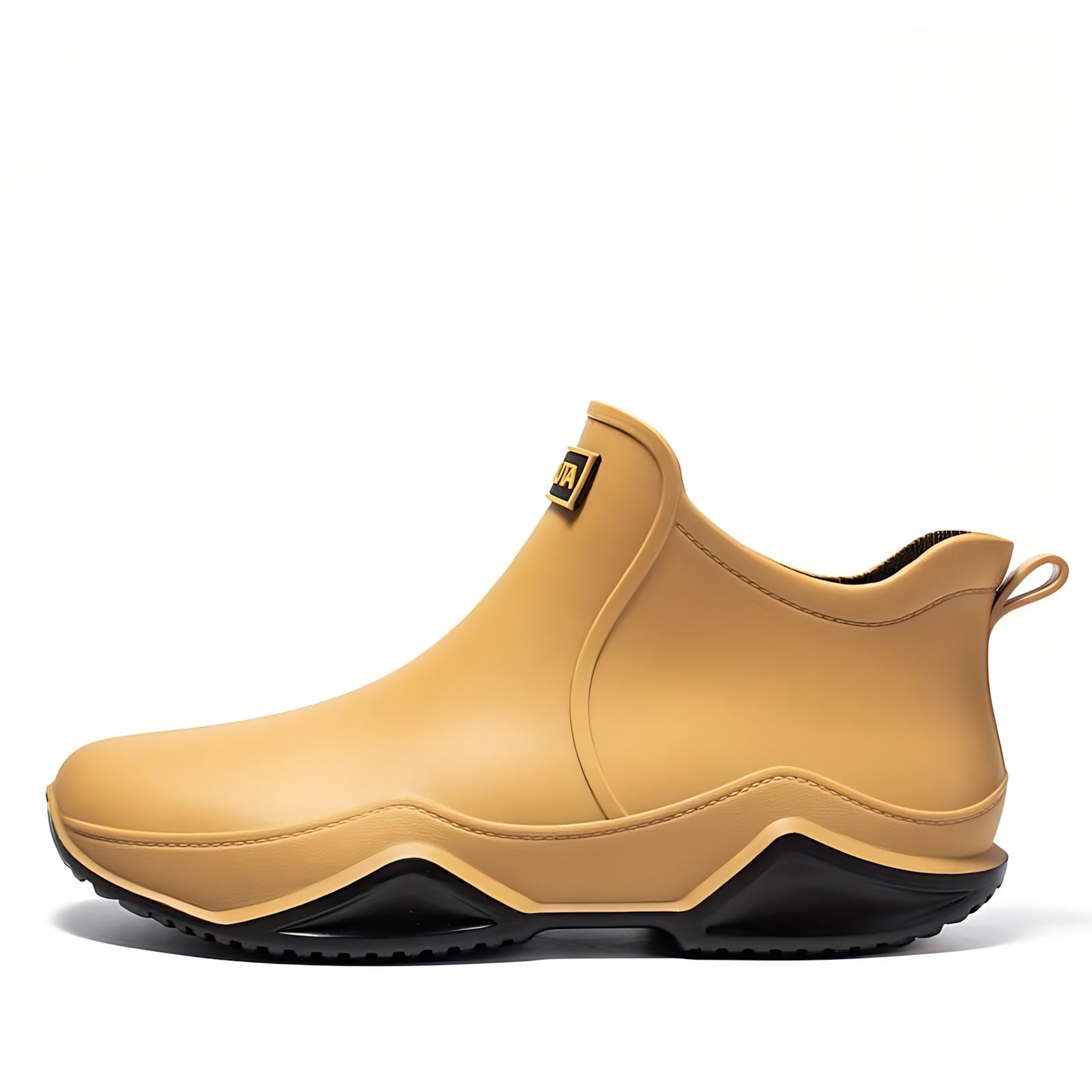 Sophia – Rubber Chunky Sole Ankle Rain Boots