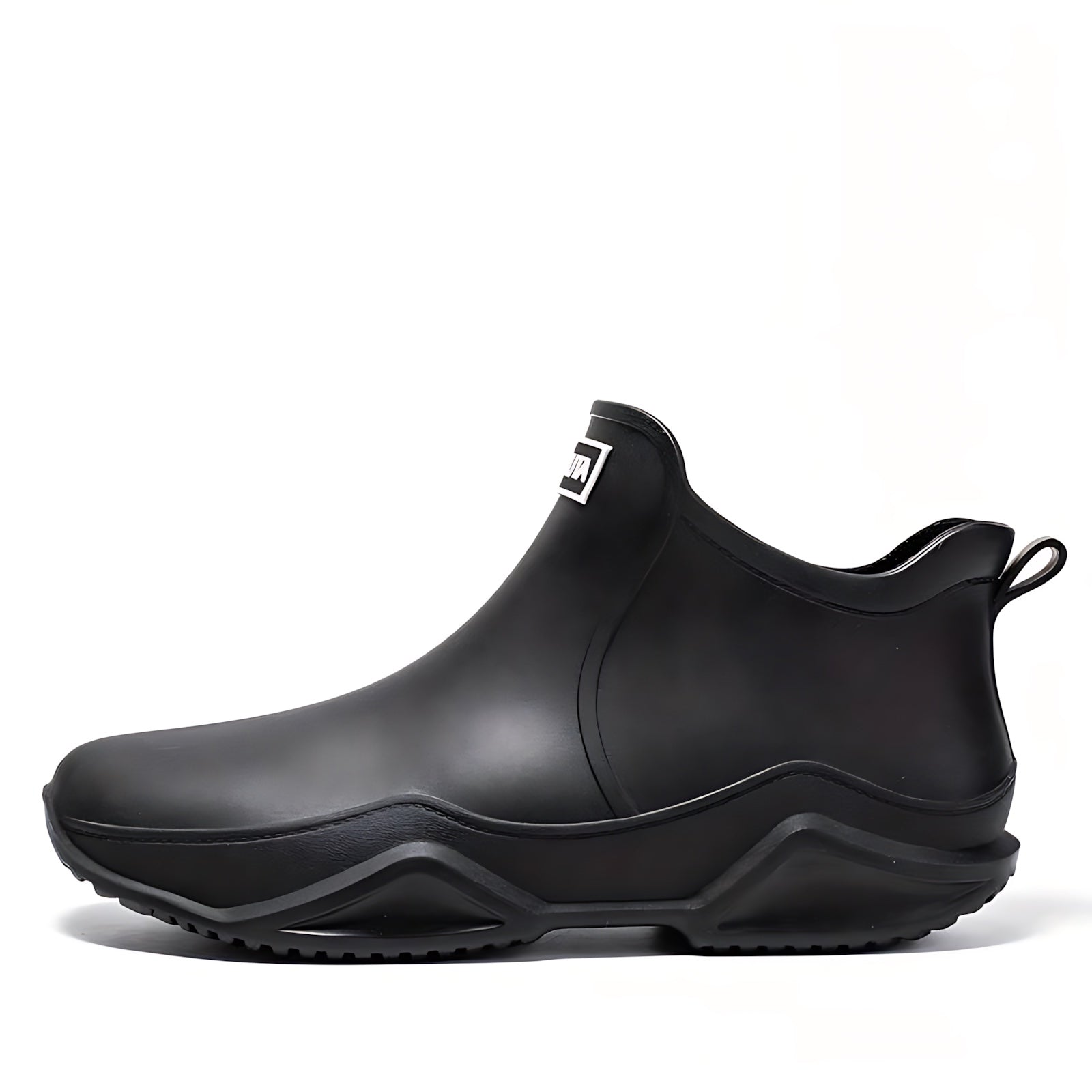 Sophia – Rubber Chunky Sole Ankle Rain Boots