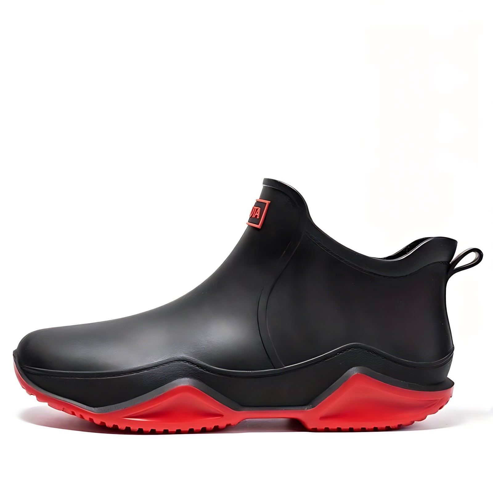 Sophia – Rubber Chunky Sole Ankle Rain Boots
