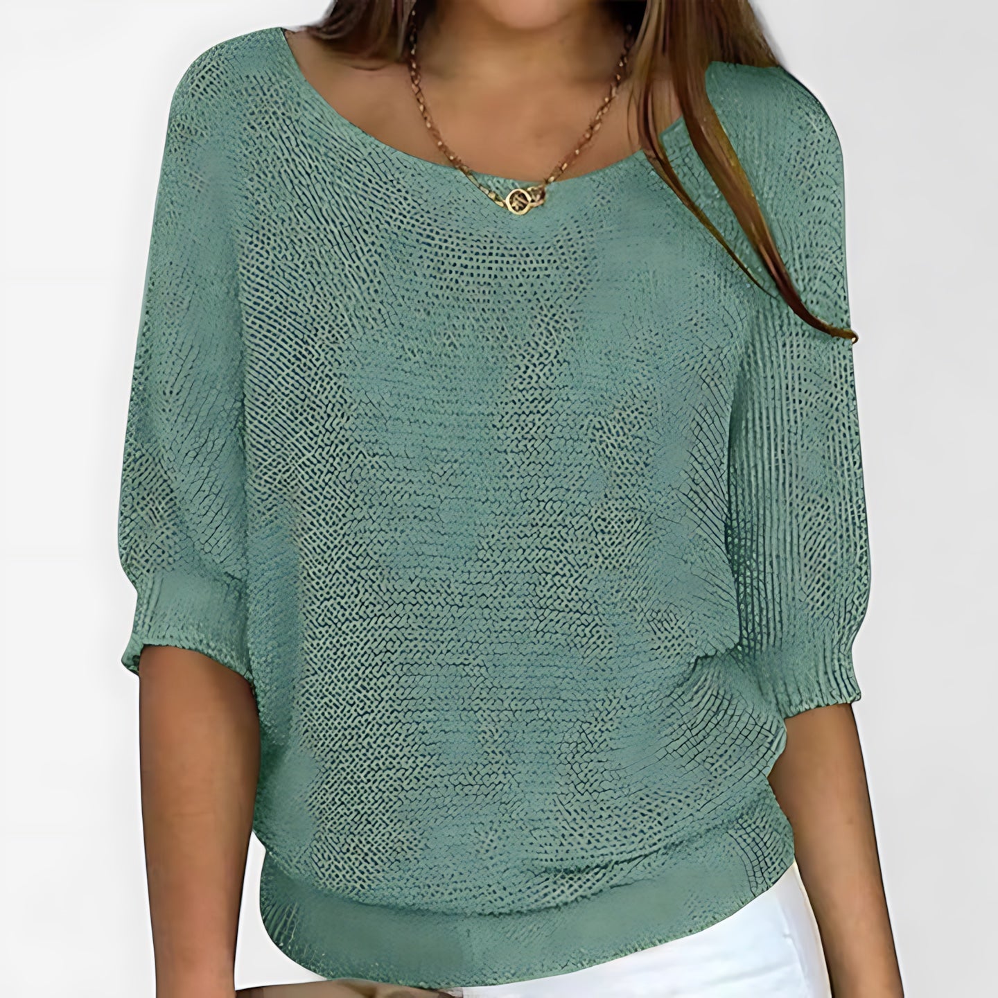 Sophie – Dolman Sleeve Lightweight Knit Top