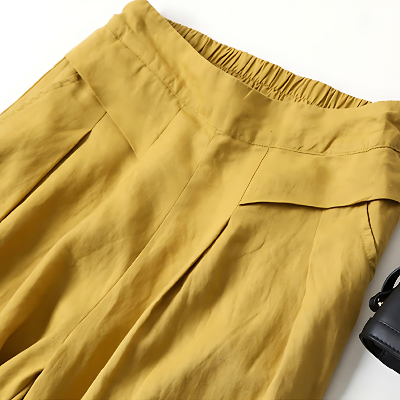 Tessa – High Waist Wide Leg Culotte Pants