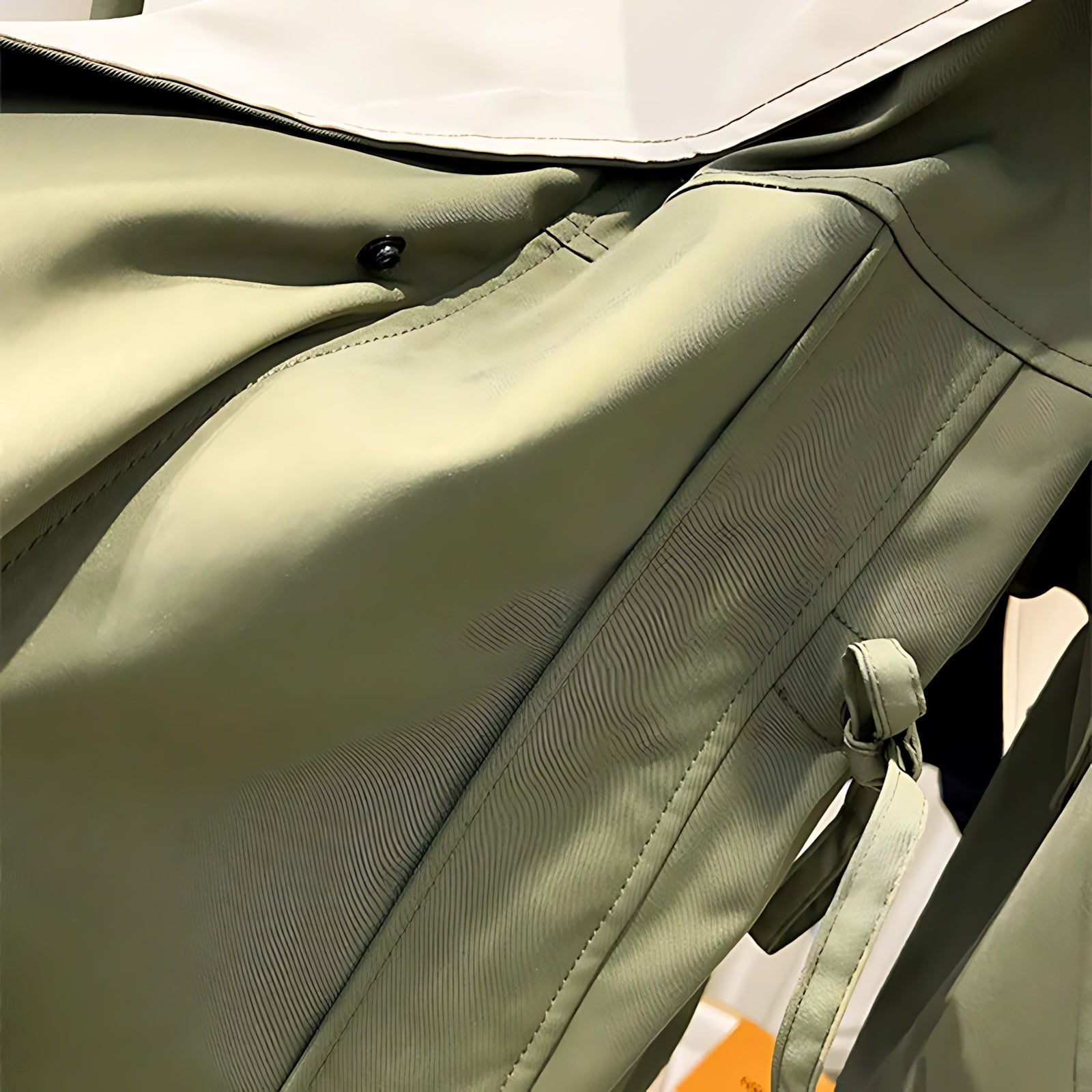 Thea – Layered Zip Up Windbreaker Jacket