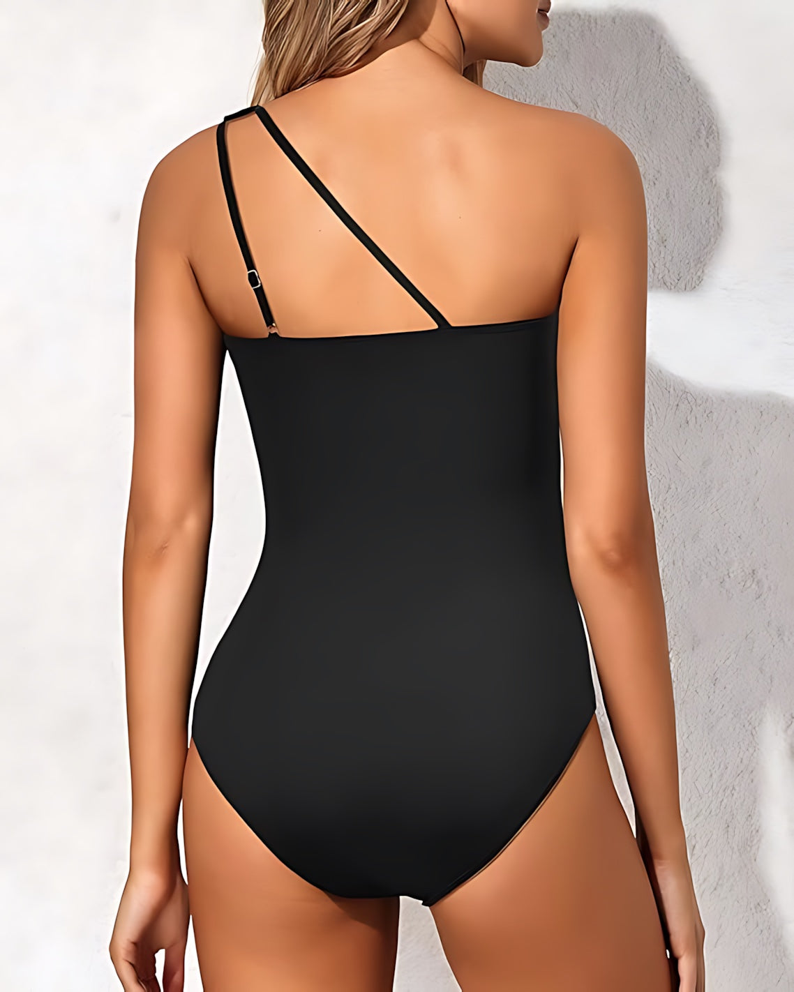 Valerie – One Shoulder Cutout One Piece Swimsuit