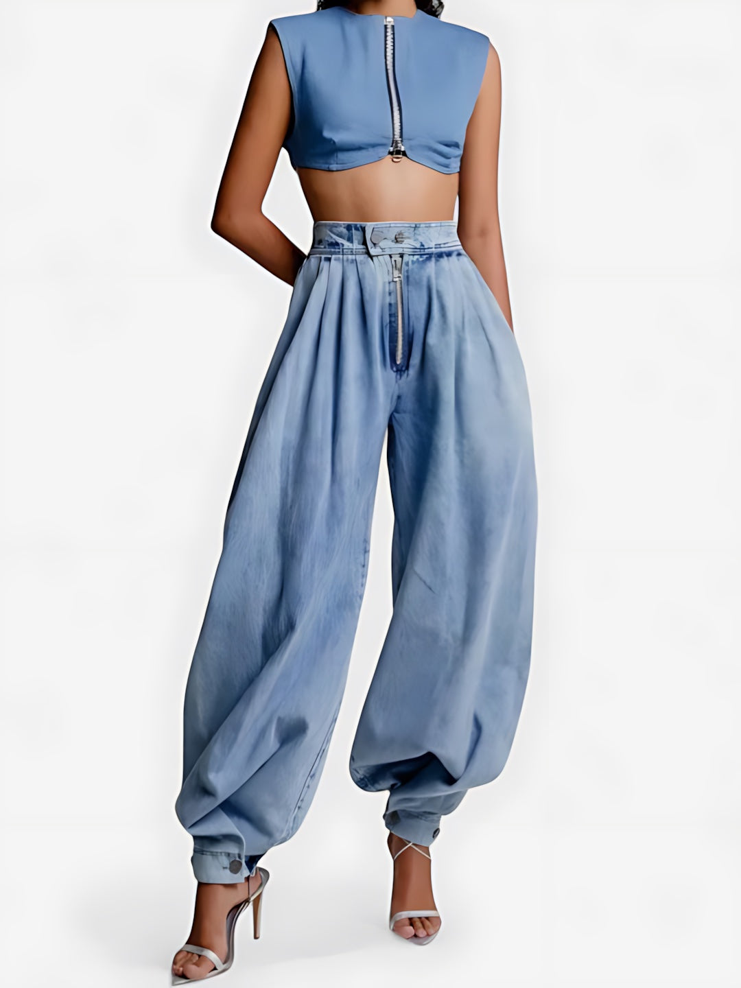 Vera – High Waist Balloon Leg Jeans