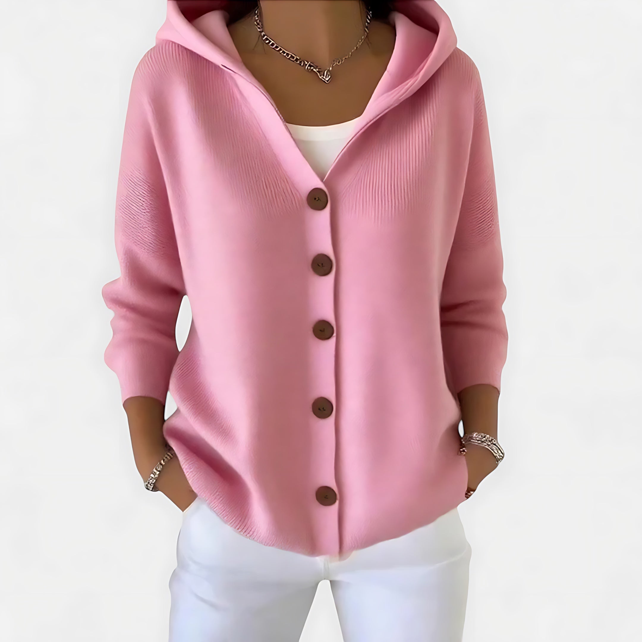 Veronica – Relaxed Fit Button Up Knit Cardigan