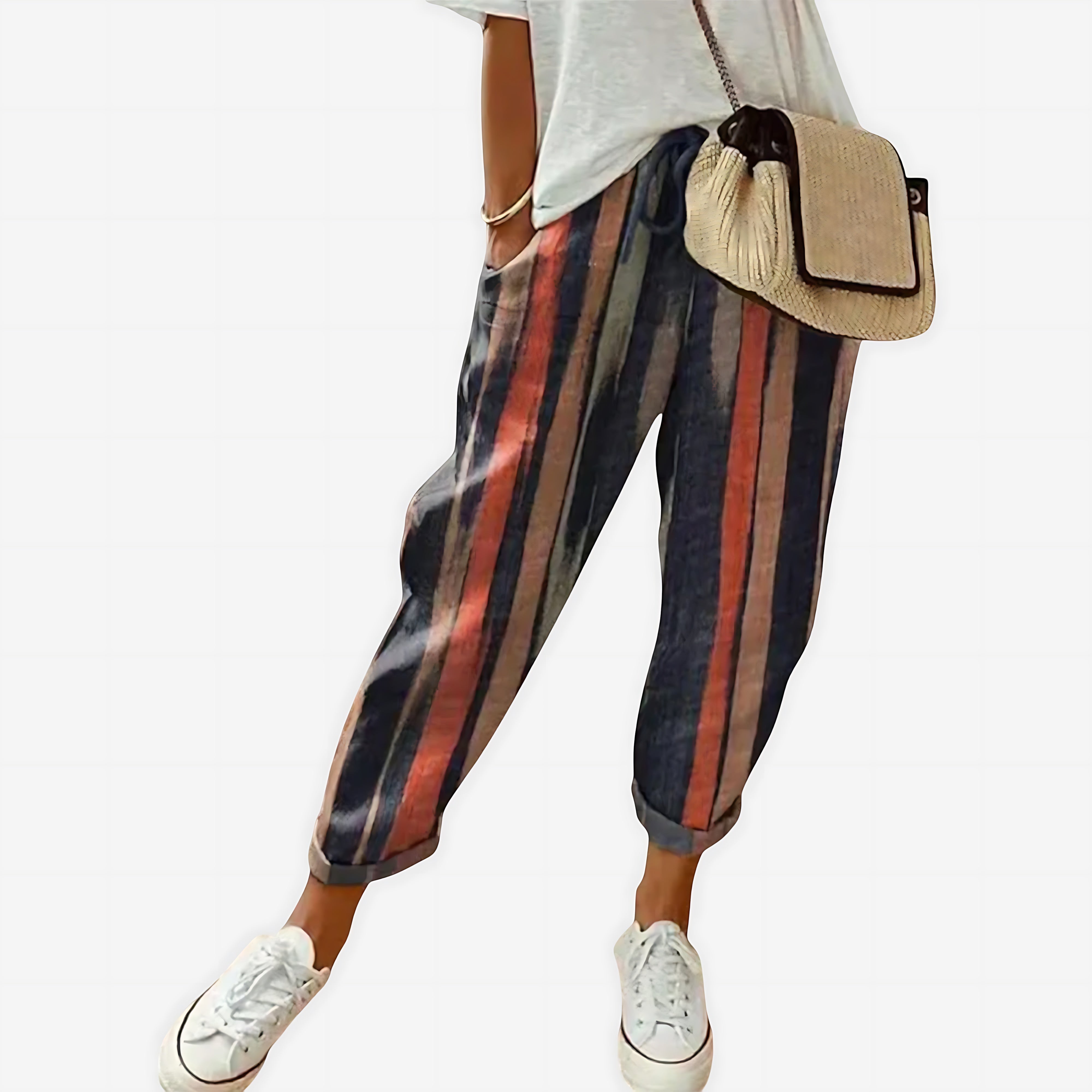 Victoria – Striped Harem Pants