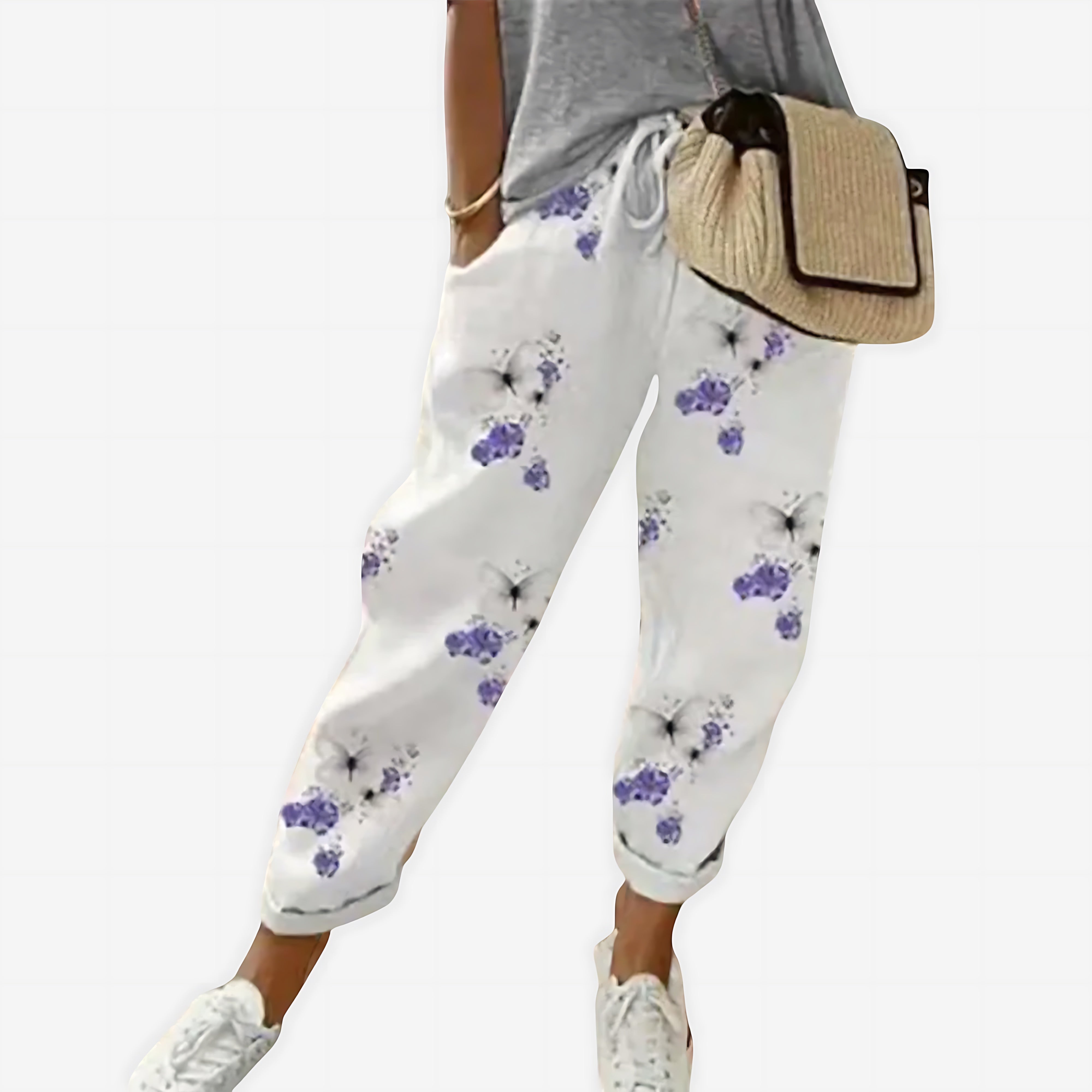 Victoria – Striped Harem Pants