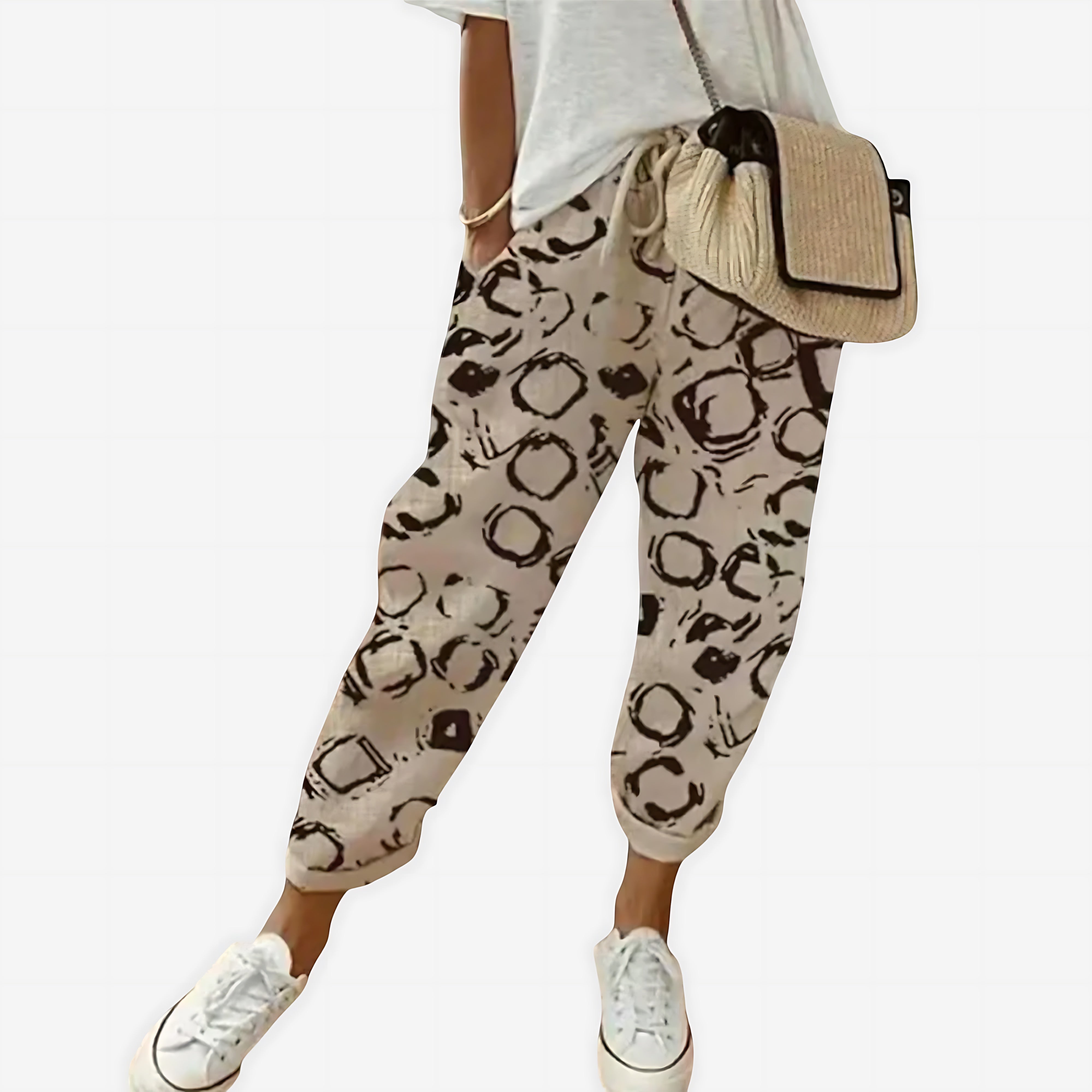Victoria – Striped Harem Pants