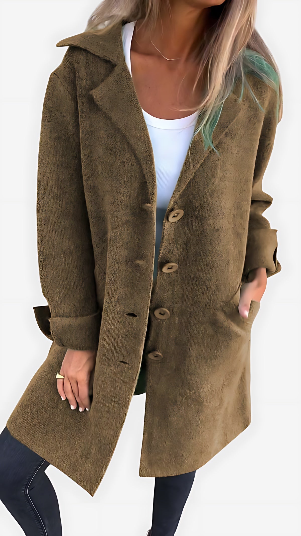 Vivian – Open Front Longline Blazer