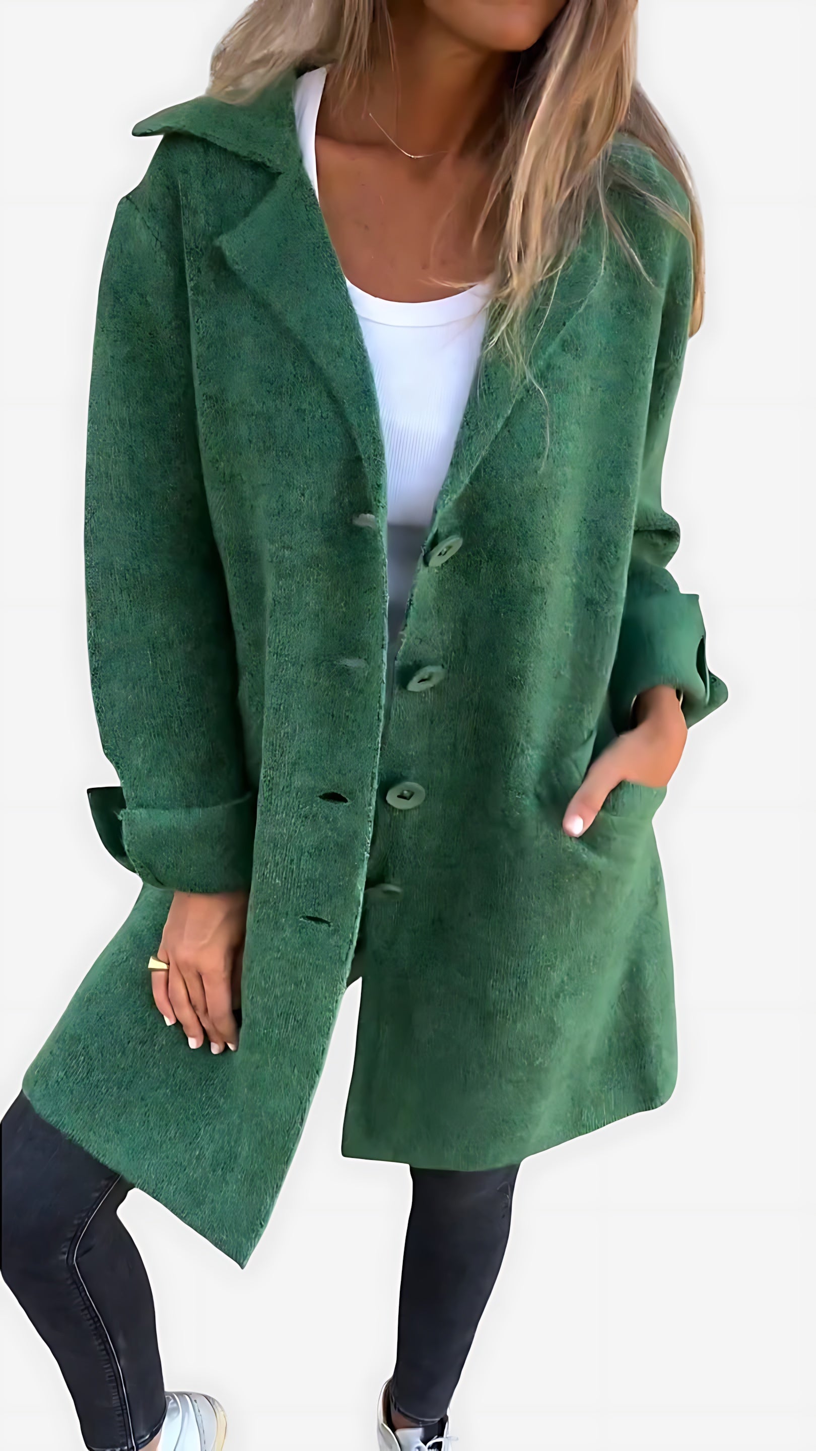 Vivian – Open Front Longline Blazer