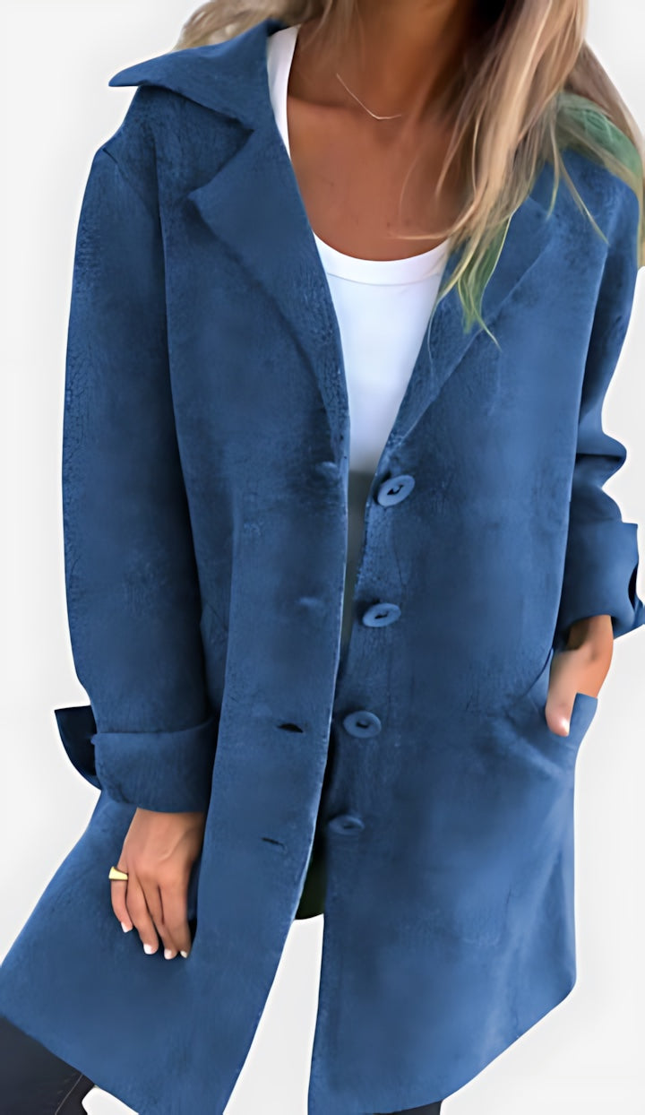 Vivian – Open Front Longline Blazer
