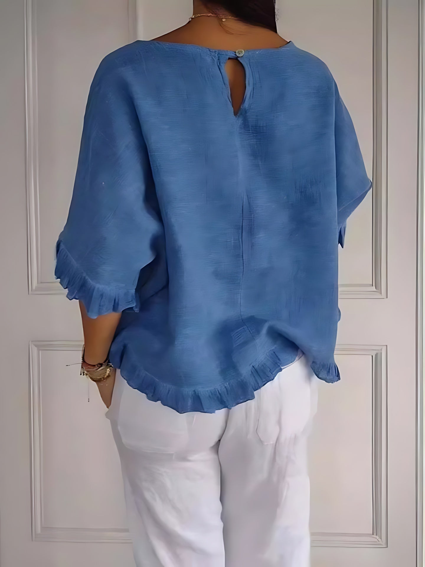 Wren – Crew Neck Relaxed Fit Blouse