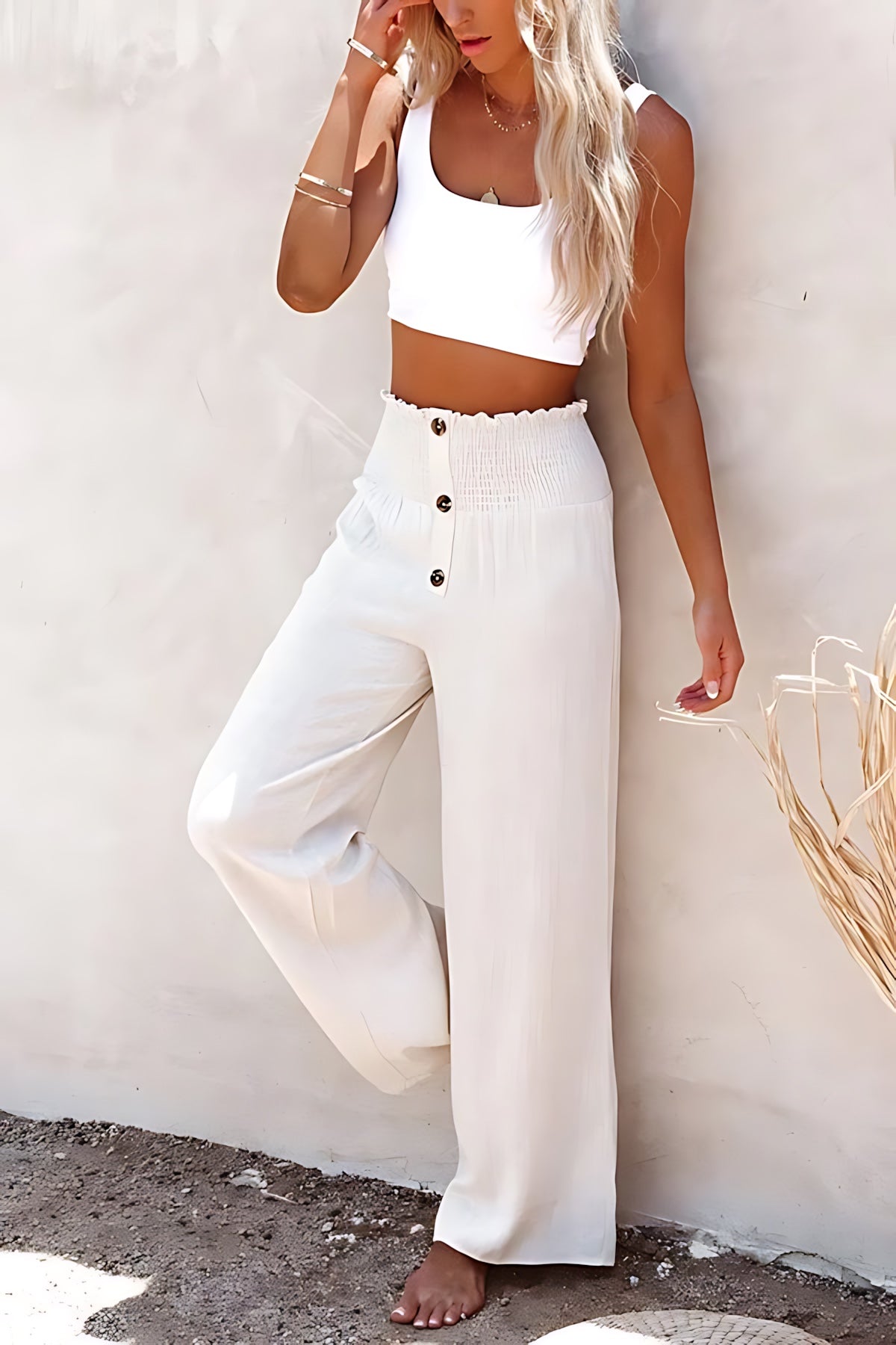 Wren – High Waist Wide Leg Pants