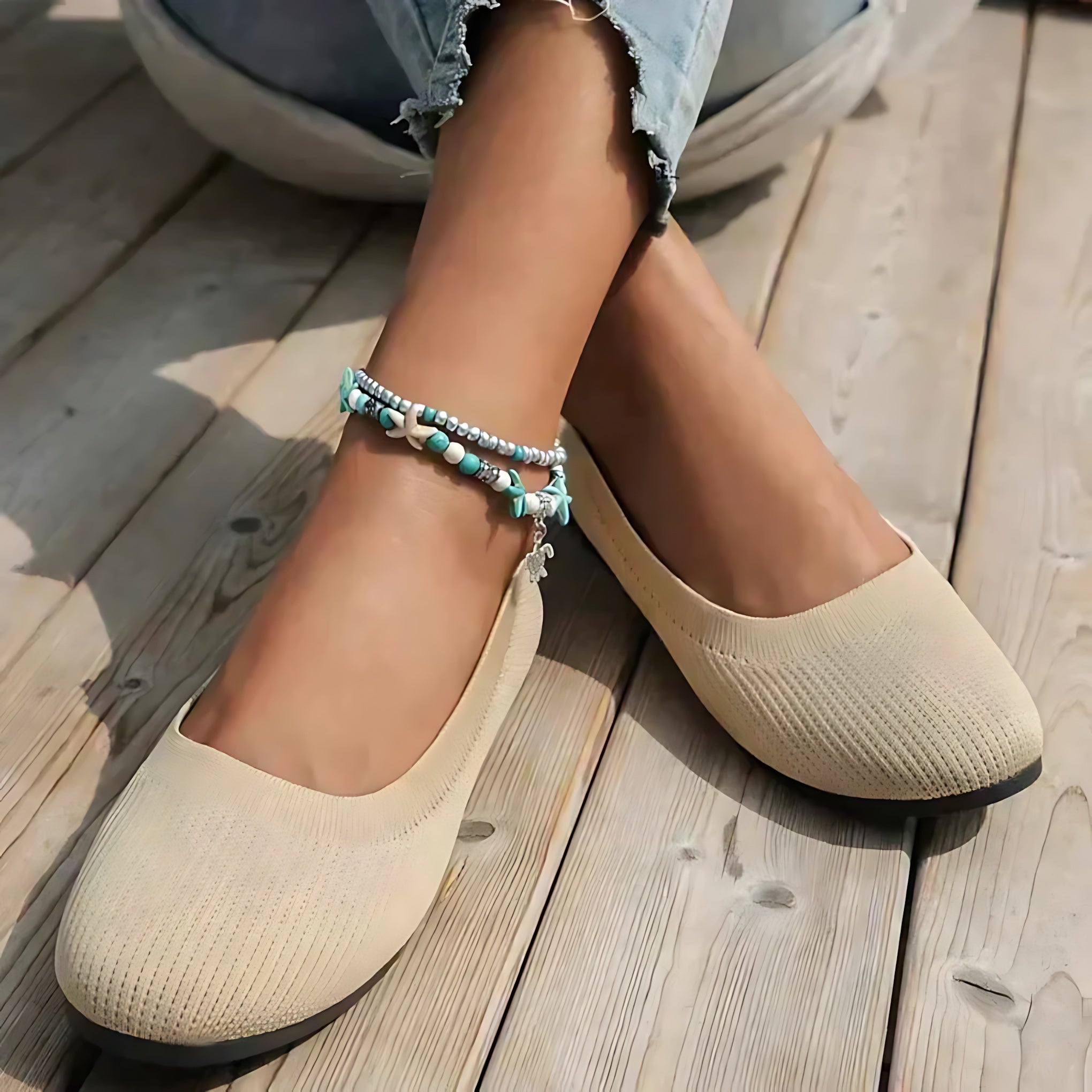 Ximena – Slip On Round Toe Ballet Flats