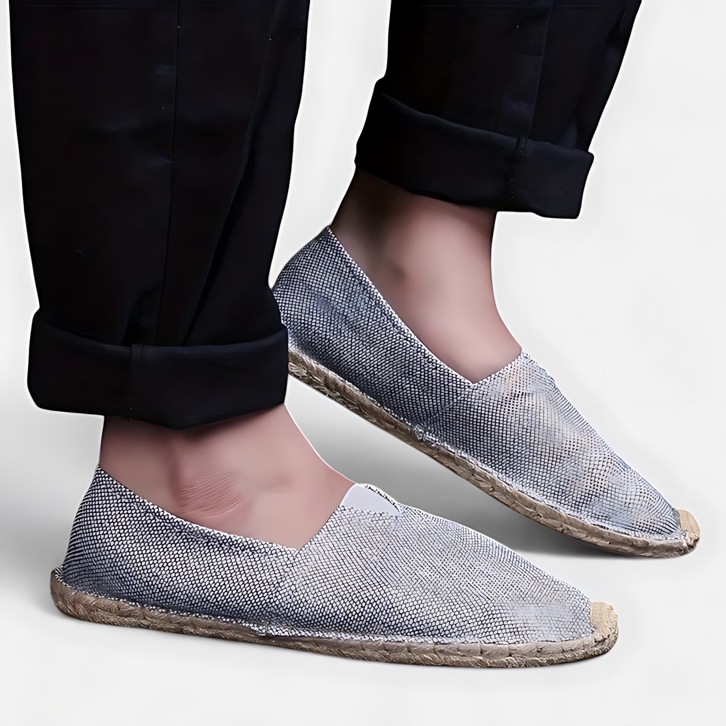 Zoe – Canvas Slip On Espadrille Flats