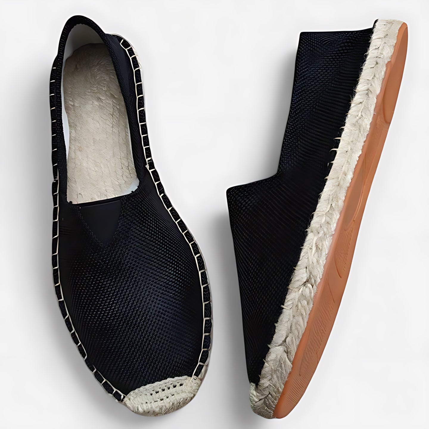 Zoe – Canvas Slip On Espadrille Flats